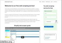 Sites similar to mydataprovider.com