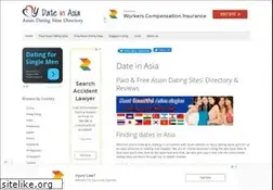 Sites similar to mydateinasia.com