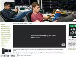 Sites similar to mydaytradingtutor.com
