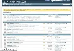 Sites similar to mydeathspace.com