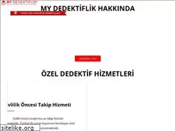 Sites similar to mydedektiflik.com.tr