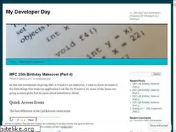 Sites similar to mydeveloperday.wordpress.com