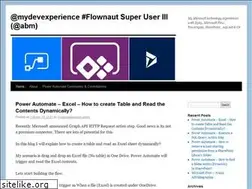 Sites similar to mydevexperience.wordpress.com