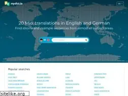 Sites similar to mydict.io
