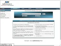 Sites similar to mydictionary.de