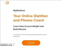 Sites similar to mydietgoal.com
