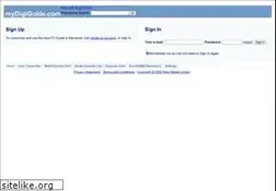 Sites similar to mydigiguide.com