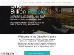Sites similar to mydisabilitymatters.com