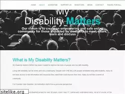 Sites similar to mydisabilitymatters.news