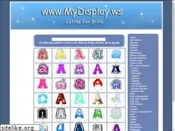 Sites similar to mydisplay.ws