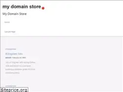 Sites similar to mydomainstore.in