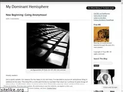 Sites similar to mydominanthemisphere.wordpress.com
