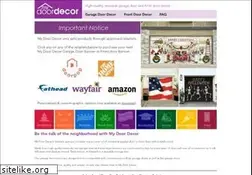 Sites similar to mydoordecor.com