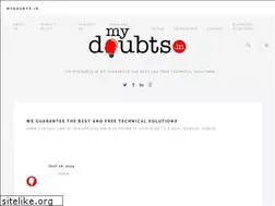 Sites similar to mydoubts.in