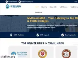 Sites similar to mydreammba.com