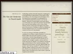 Sites similar to mydutchroots.com