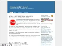 Sites similar to myeee.wordpress.com
