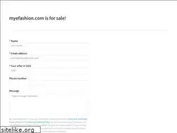 Sites similar to myefashion.com