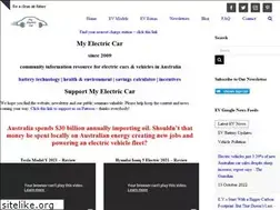 Sites similar to myelectriccar.com.au