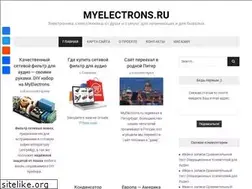 Sites similar to myelectrons.ru