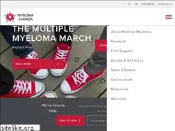Sites similar to myelomacanada.ca