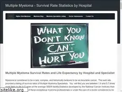 Sites similar to myelomasurvival.com