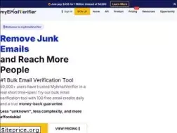 Sites similar to myemailverifier.com