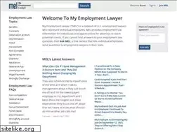 Sites similar to myemploymentlawyer.com