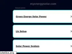 Sites similar to myenergysolar.com