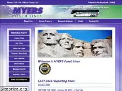 Sites similar to myerscoachlines.com