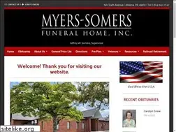 Sites similar to myerssomersfuneralhome.com