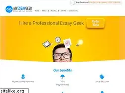 Sites similar to myessaygeek.com