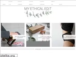 Sites similar to myethicaledit.com