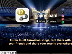 Sites similar to myeurovisionscoreboard.com