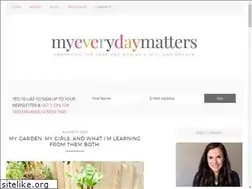 Sites similar to myeverydaymatters.co.uk