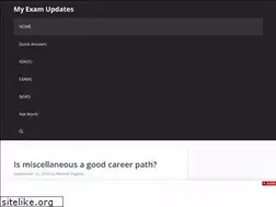 Sites similar to myexamupdates.com