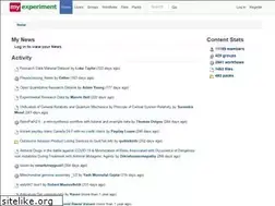 Sites similar to myexperiment.org
