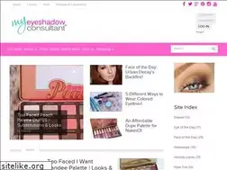 Sites similar to myeyeshadowconsultant.com