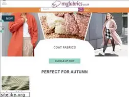 Sites similar to myfabrics.co.uk