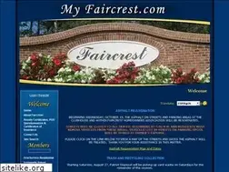 Sites similar to myfaircrest.com