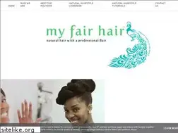 Sites similar to myfairhair.blogspot.com