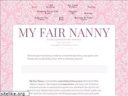 Sites similar to myfairnanny.com