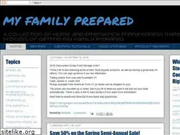 Sites similar to myfamilyprepared.blogspot.com