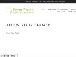 Sites similar to myfarmstand.com