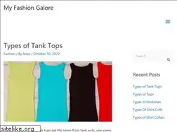 Sites similar to myfashiongalore.com
