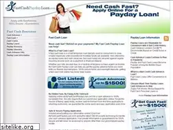 Sites similar to myfastcashpaydayloan.com