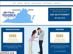 Sites similar to myfastdivorce.com