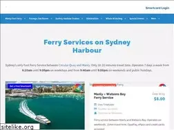 Sites similar to myfastferry.com.au