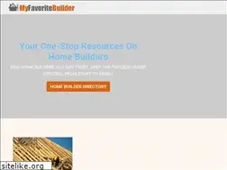 Sites similar to myfavoritebuilder.com