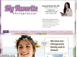 Sites similar to myfavoritechiropractor.com